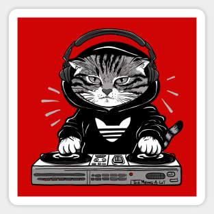 DJ Sir Meows-A-Lot II Magnet